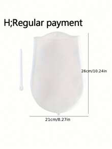 1pc Silicone Kneading Bag, Household Kitchen Non-Stick Dough Mixer - Dough Kneading Bag-white - View 11