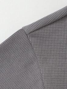 Balabala Conjunto de dos piezas de manga corta para niños y niñas, pequeños y mayores, ropa de verano sencilla y casual