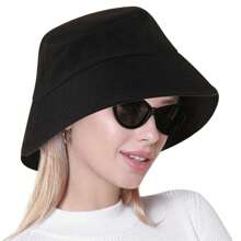 قبعة دلو ذات محيط رأس كبير للرجال، تحمي الوجه، حماية من الأشعة فوق البنفسجية، حافة كبيرة، واقي من الشمس، صيفي