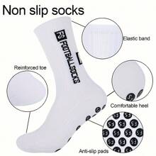 5 Pairs Of Women's And Men's Sports Football Socks Non-Slip Sports Fitness Basketball Cycling Running Rugby Socks