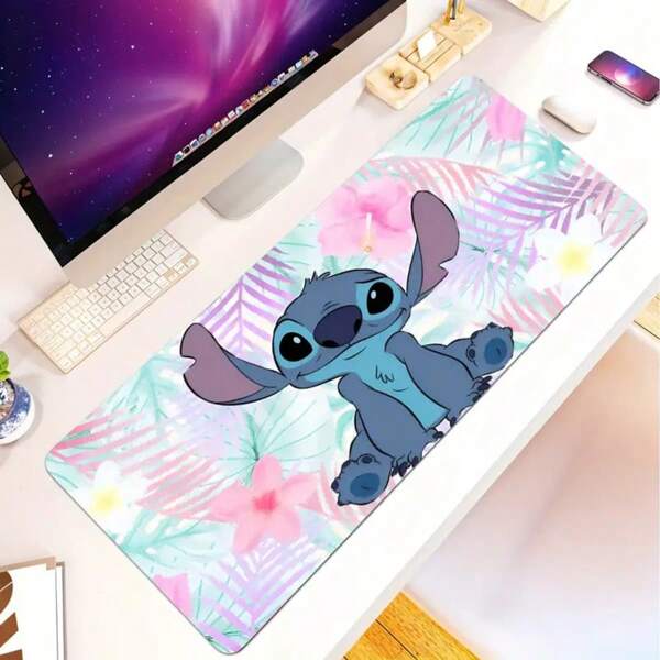 Disney Disney Mouse Pad-XXL Non-Slip Rubber Base, Large Table Pad, Suitable For Games And Office Decoration, Soft Fabric With Bright Ni Color Printing Design, Personalized Text Options, Smooth Surface, Non-Slip Mouse Pad | Playful Design | Soft Rubber Material, Desktop Mouse Pad.,For School Supplies,Back To School