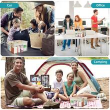 Senmeo 1PCS Multi-Layer Waterproof Medicine Box! Portable Emergency Organizer With Snap Closure - Durable Plastic, Multi-Compartment First Aid Kit, Storage Box For Organization, Suitable For Home/Car/Family - 白色-加大尺寸 - 查看 8