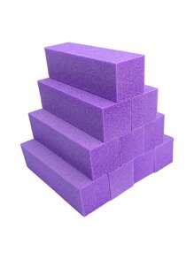 10/6/2 件指甲抛光块,适用于水晶甲和天然甲,4 面打磨抛光块,适用于凝胶甲,指甲油抛光锉刀套装,专业美甲抛光机抛光块,散装中粗砂