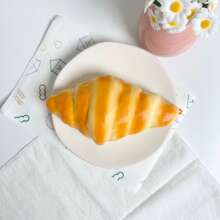 1 Pc Slow Rebound Squishy Decompression Toy Simulation Bread Creative Toy Doughnut Toast Slices