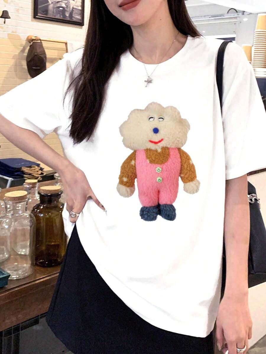 Women T-Shirts - 白色 - 查看 1
