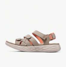 Skechers 新款女士的輕盈耐磨透氣休閒涼鞋