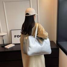 Women Shoulder Bags - 銀色 - 查看 7