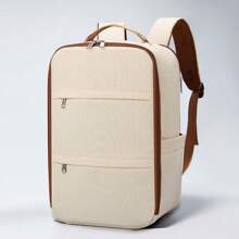 Myco 瑞安航空登机箱，飞机背包，40x20x25厘米单肩包，轻便女士旅行背包，2025新款极简设计，适合中学生、旅行、徒步、装笔记本电脑，尼龙材质，男士返校礼物 - 彩色 - 查看 9