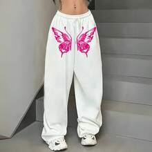 Calça Moletom Moda Urbana Estampada Inverno Escola Passeio