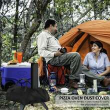 Nueva funda para horno de pizza Ooni Koda, portátil, de tela impermeable, fundas a prueba de polvo para horno de pizza, accesorios para barbacoa - Negro - Ver 7