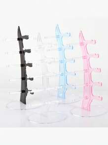 3/4/5 Pairs Of Glasses Sunglasses Storage Display Stand Storage Box Display Stand, Storage 5 Pairs Of Glasses, Men's Sunglasses, Women's Sunglasses, Sailing Glasses Storage Stand, Glasses Rack Lifter Display Stand, Glasses Display Stand, Sunglasses Frame, Suitable For Home Use, Shop Counters, Glasses Props, Glasses Supplies, Glasses Storage.