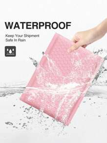 10 sobres acolchados rosas con burbujas, sobres acolchados resistentes al agua, sobres con relleno de burbujas para envíos publicitarios, bolsas de empaquetado multiusos, sobres acolchados y resistentes al agua con cierre autoadhesivo, suministros de envío acolchados opacos para joyas, cosméticos, envíos, correo, hogar, regalos de Navidad, Día de la Madre y Graduación