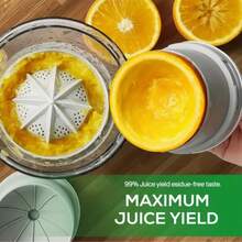 1 Portable Compact Electric Citrus Juicer At The Touch Of A Button - Portable Orange, Lemon, Fruit Blender Cup, Easy To Make Vegetable Juices, Fresh Juices, Milkshake Smoothies, Portable Design, Dual-Purpose For Parties And Travel - màu xanh lá - Xem 8