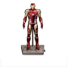 漫威钢铁侠系列 4 英寸 MK43 艺术雕像模型摆件可动人偶，手工制作，可作为礼物 - MK43 - 查看 1