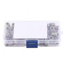 50 piezas de Inserto De Tuerca Para Muebles De Madera, Tuerca Cónica - Multicolor - Ver 1