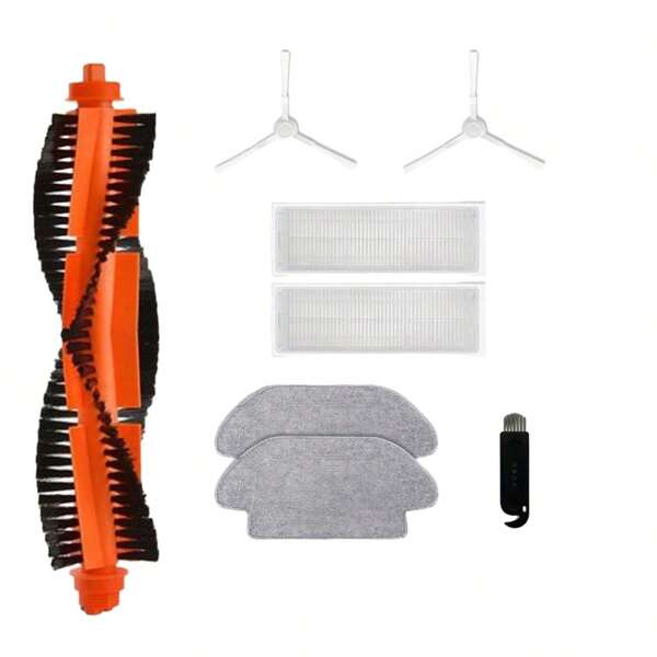For Xiao Mi Sweeping Robot S10 S12 B106GL Robot Vacuum Cleaner Accessories Roller Main Side Brush HEPA Filter Mop Pad Dust Bag Rag Cloth Spare Parts Replacement Kits