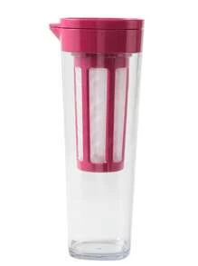 1000毫升粉色绿色棕色白色冷萃咖啡机、冰咖啡机、冷萃咖啡和茶冲泡器、易清洁网状过滤器