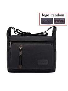 复古斜挎包，带可调节肩带 - 休闲户外斜挎包，个性化风格，易于护理，适合徒步旅行和日常使用 2000 年代风格的街头服饰