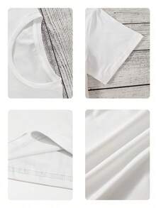 Women T-Shirts - 白色 - 查看 3