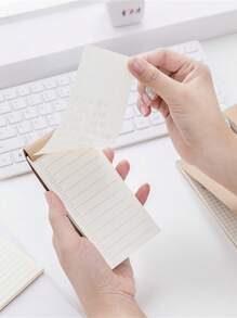 1pc/2pcs/3pcs Plan Book Self-Discipline Card Book Efficiency Sticker Book Simple Sticker Paper Daily Plan Weekly Plan Memo Multi-Function Student Note Paper Self-Discipline Daily Plan This Time Management Weekly Plan Todo List Plan Punch Card Cute Ins Style Hand Account Message Book,Back-To-School Supplies,Plan Book,Notebook, Student Learning And Office Supplies, School Supplies,Back To School