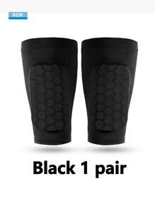 1pc/1pair, Sports Leg Protection Cover Summer Honeycomb Anti-Collision And Anti-Collision Calf Protection Football Specific Calf Protection Cover
