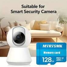 1 张高速存储卡，32GB/64GB/128GB/256GB，适用于智能手机、平板电脑、相机、汽车音响、游戏机等。 - 耐用可靠的多设备存储 SD 卡、快速数据传输、高速标签设计、多功能兼容性、坚固耐用的结构、闭路电视摄像机存储 - 彩色 - 查看 4