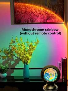 1 件 LED 日落氛围灯 - 营造温馨氛围，非常适合客厅装饰、卧室氛围照明、节日装饰、礼物、节日庆典、情侣约会、锚点背景图像 - USB夕陽燈 - 查看 17