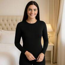 Women Sports Sweatshirts - Black - View 8