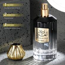 100ml - 3.38oz 高級阿拉伯香水，女用香水，男用香水，持久麝香調，融合木質香調，不含防腐劑，麝香香水，液體噴霧香水 - 持久香氛，適合休閒、運動、派對、約會、週年紀念和生日禮物 - 杜拜香水 - 查看 10