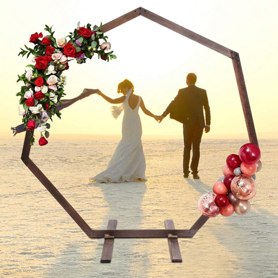 Balloon Arch Wedding Arch Ring Wedding Arch Balloon Arch Frame Backdrop Stand For Party Ceremony Events