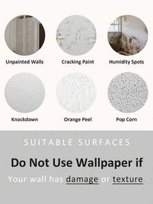 SUPSTICKER 3 件复古花卉、水果和鸟类图案墙面装饰贴纸（无粘合剂，用户需要购买胶水），适用于墙壁、浴室、橱柜、房间壁纸墙纸墙贴房间装饰 - 彩色 - 查看 11