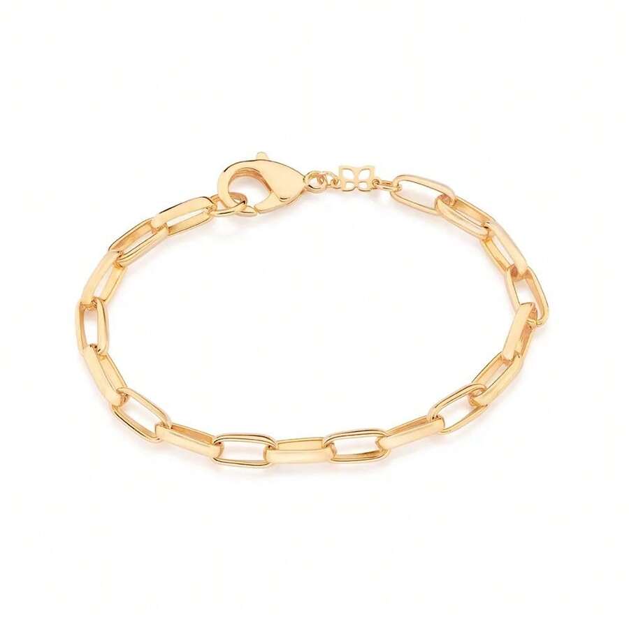 ROMMANEL WOMEN'S BRACELET 18K GOLD PLATED WITH PADLOCK LINKS 552198 - Gold - View 1