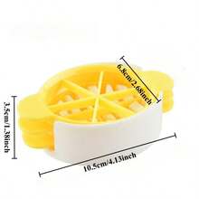 1PCS,Multifunctional Egg Cutter, Household Egg Cutter,Kitchen Creative Utility Knife For Easy Cutting Of Eggs And Diced, Convenient Breakfast Supplies, Family Dinner Supplies, Party Supplies - Màu vàng - Xem 3