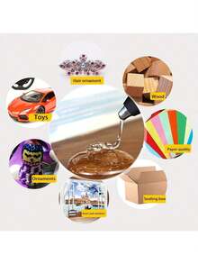 10 piezas/30 piezas/50 piezas/100 piezas Barras de pegamento termofusible transparentes, adhesivo para manualidades DIY, adecuado para pistola de pegamento, uso en oficina y hogar, barras de pegamento termofusible industrial