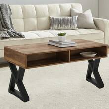 Heavy Duty Metal Legs Set Of 2, Breakfast Bar Stand Bench Dining Table Legs For DIY Table, Desk, Bench - Black - View 4