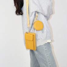 Women Shoulder Bags - 黃色 - 查看 2