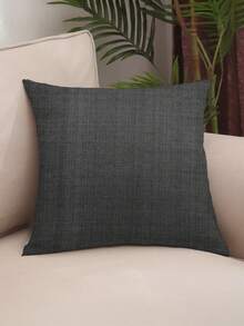 (4 Units) 45x45 Pillow Covers – 2 Plain And 2 Printed – Assorted Colors – AL - Vàng-Xám Hình Tam Giác - Xem 2