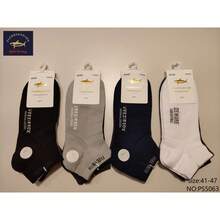 PLERRE&SHARK Pack de 12 calcetines bajos hombre, suaves y absorbentes(Talla única) - Multicolor - Ver 3