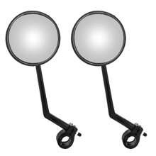 1pc Bicycle Rear View Mirror, Round Shape, Mountain Bike Rearview Mirror, Cycling Reflector
