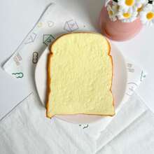 1 Pc Slow Rebound Squishy Decompression Toy Simulation Bread Creative Toy Doughnut Toast Slices