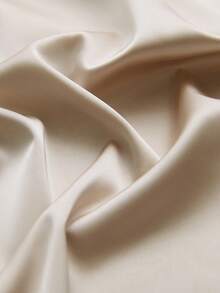 女士米色缎面长裙 - 流畅垂坠和剪裁腰部，轻松提升办公室到约会之夜的气质，全年百搭：春秋独穿/冬季分层主打款、乡村音乐会、老钱风格女性。商务休闲女士 - 香檳色 - 查看 5