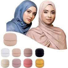 4pcs Hijab Pins, Muslim Multi-Purpose Hijab Magnetic Clips, Safety Pins, For Shawl, Shirt, Clothes, Pants, Scarf - Multicolor - View 3