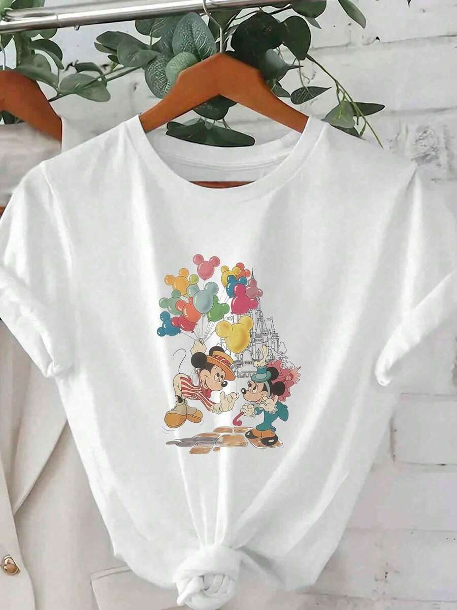 Women T-Shirts - 白色 - 查看 1