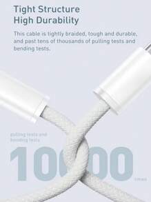 Type-C To Type-C Multi-Color Fast Charging Cable, High-Speed Charging, Compatible With Various Type-C Devices