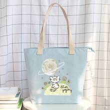 Women Shoulder Bags - 米色白小雛菊320 - 查看 7