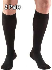 3 双女士纯色花卉蕾丝镂空渔网袜，小腿洛丽塔风格中筒袜，适合日常穿着 - 不透小腿 - 查看 10