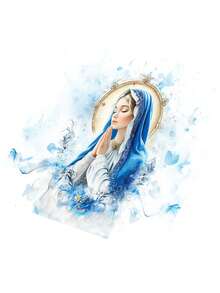 50 Biblical Messages/Letters From Mary Our Lady Luxury Launch The Advice Of Mary Faith And Love NEW - 藍色 - 查看 9