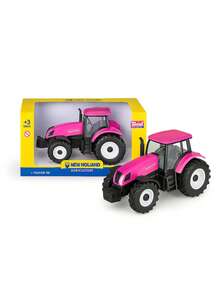Pink Farming Tractor Truck Girls Realistic Miniature - Hồng - Xem 1