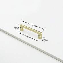 Manijas de muebles sólidos y lujosos, manijas de aleación de zinc de alta gama para gabinetes y cajones, tiradores de armario, manijas de puerta de cocina y armario - Multicolor - Ver 29