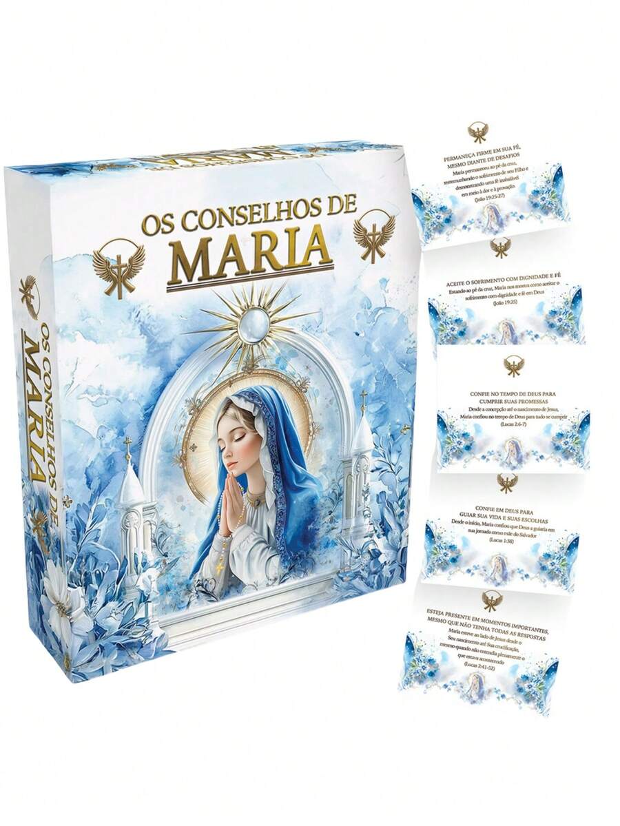 50 Biblical Messages/Letters From Mary Our Lady Luxury Launch The Advice Of Mary Faith And Love NEW - 藍色 - 查看 1